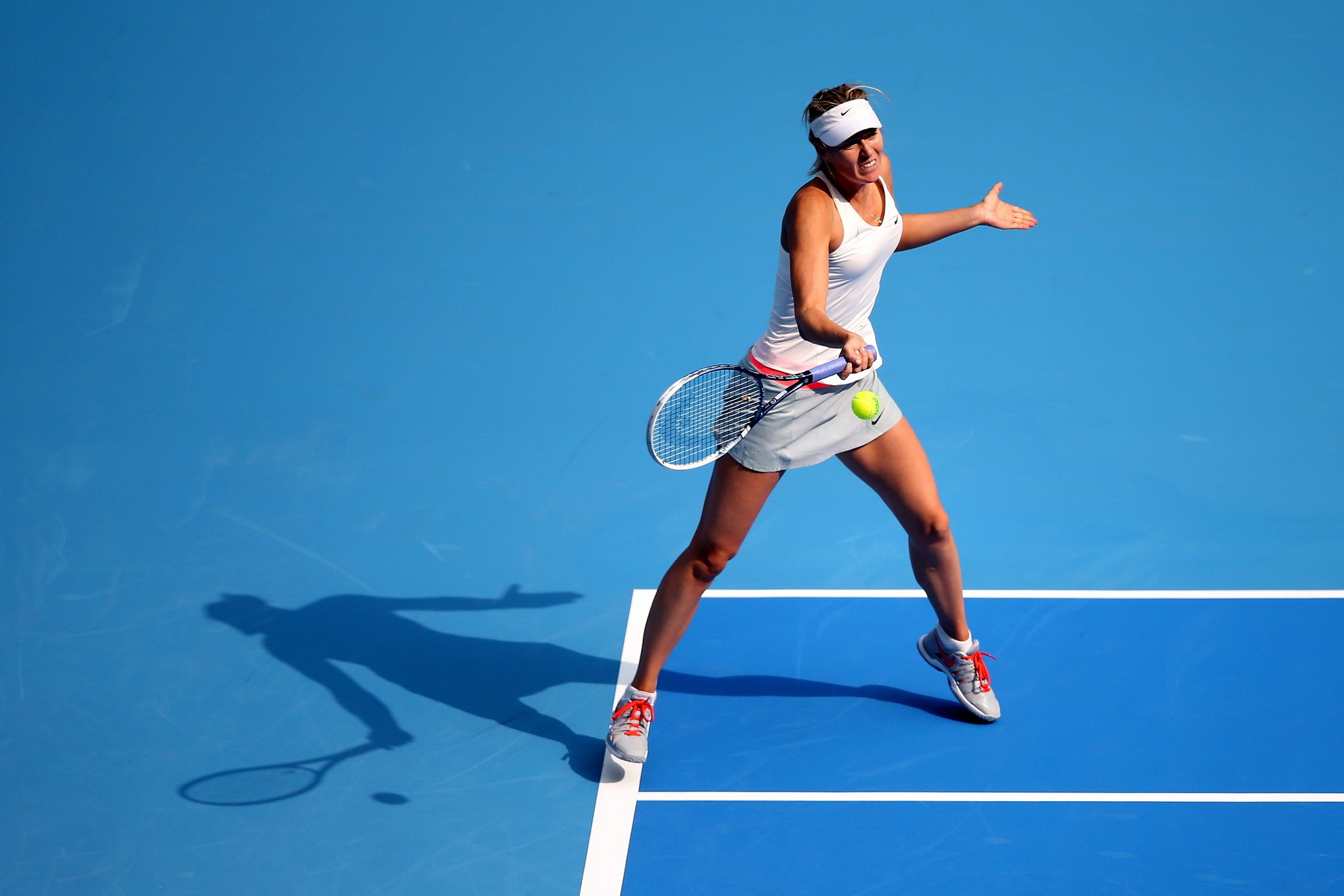 Maria Sharapova flashing her panties at the 2nd round of 2014 China Open in Beij #75184423