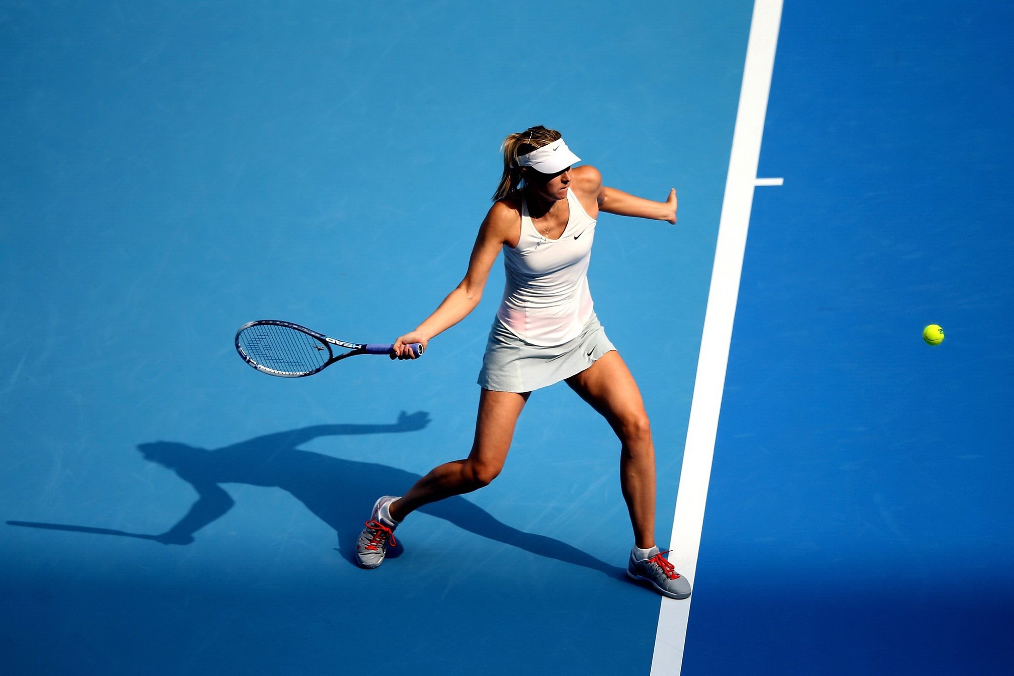 Maria Sharapova flashing her panties at the 2nd round of 2014 China Open in Beij #75184427