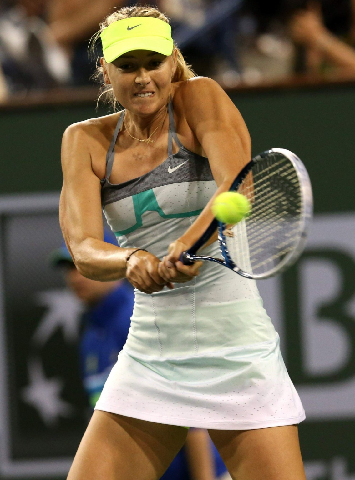 Maria Sharapova upskirt at the BNP Paribas Open in Indian Wells #75238622