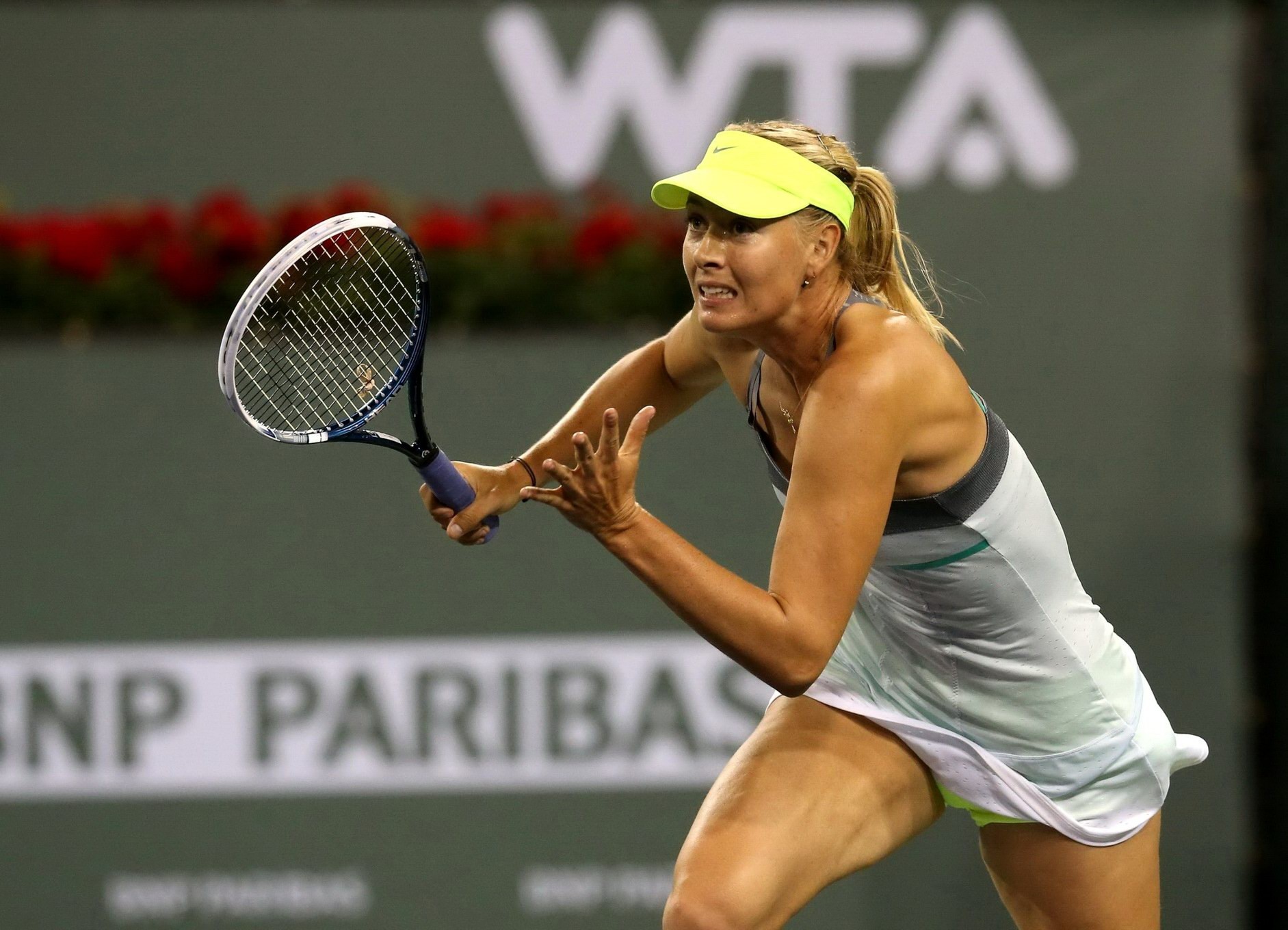 Maria Sharapova upskirt at the BNP Paribas Open in Indian Wells #75238641