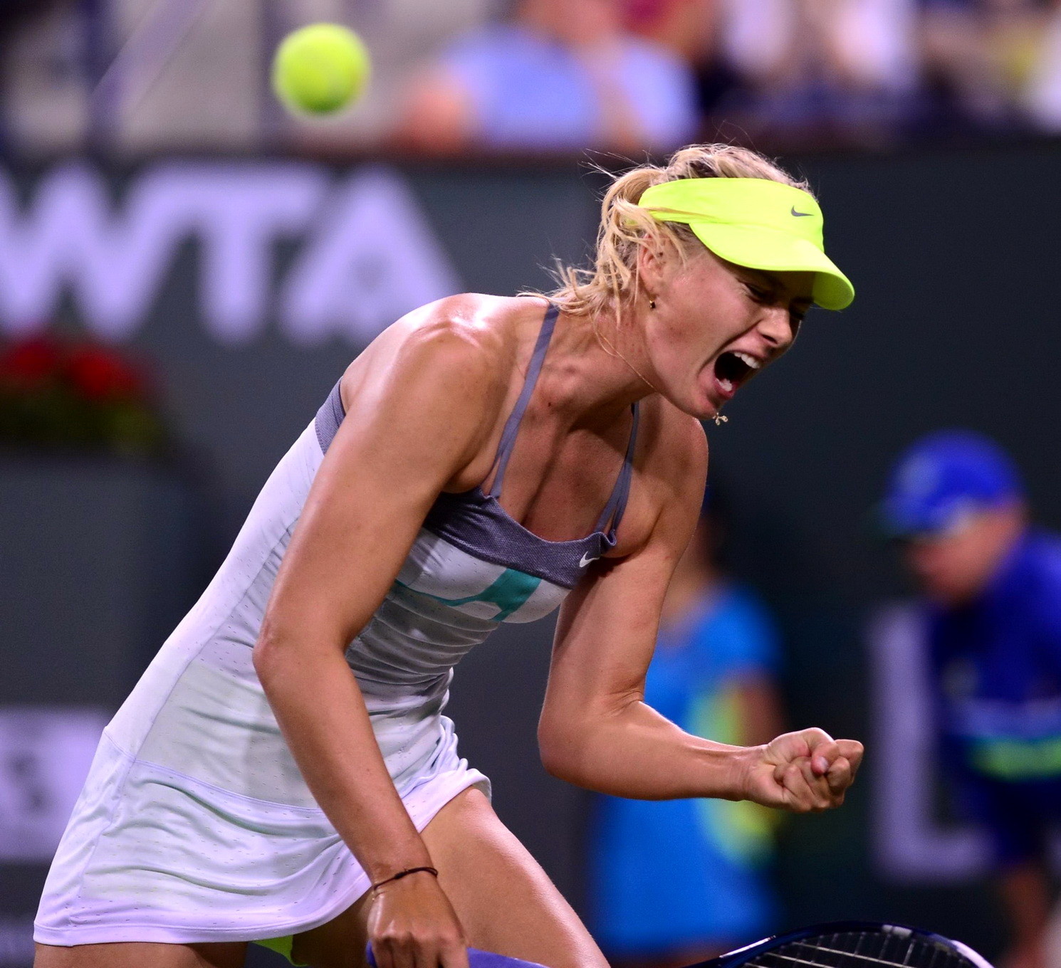 Maria Sharapova upskirt at the BNP Paribas Open in Indian Wells #75238761