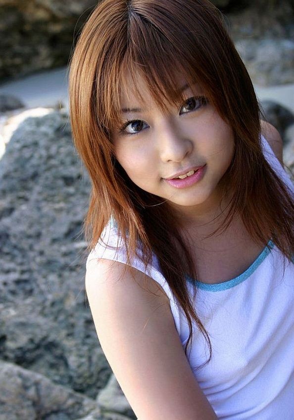 Japan beach beauty Miyu Sugiura strips shows pussy #69821623