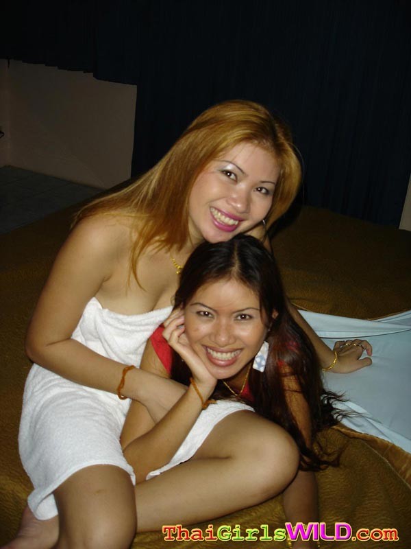 Sexy Thai twin sisters getting wild and crazy in these photos #69764348