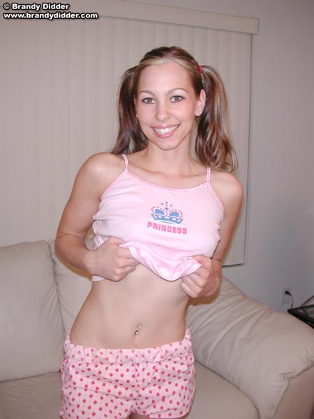 Brandy Didder shows off her cute teen butt! #67860414