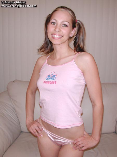 Brandy Didder shows off her cute teen butt! #67860461