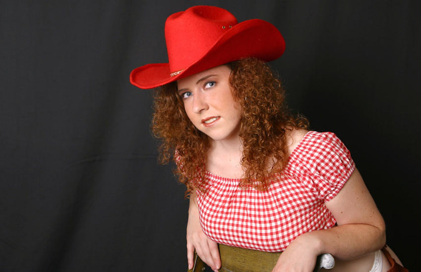Curly hairy pussy redhead cowgirl #76583469