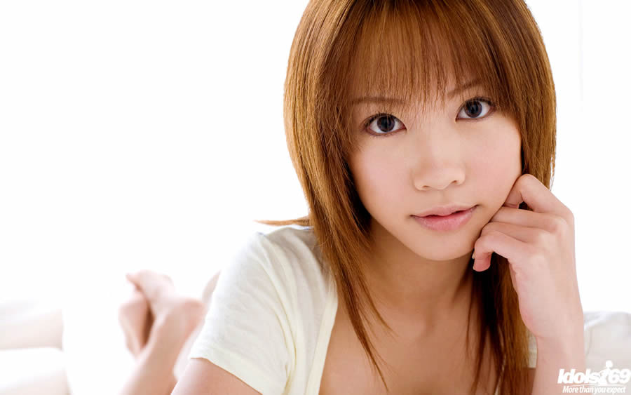 Cute Japanese Teen Undressing For Bed