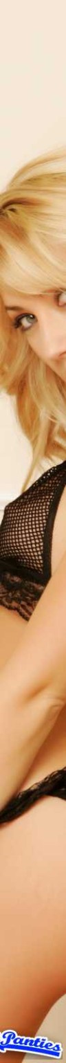 Culotte string noire en maille transparente Peachez
 #72633270
