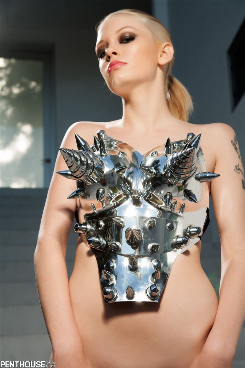 Bree Daniels strips off her stunning metal corset #73546951