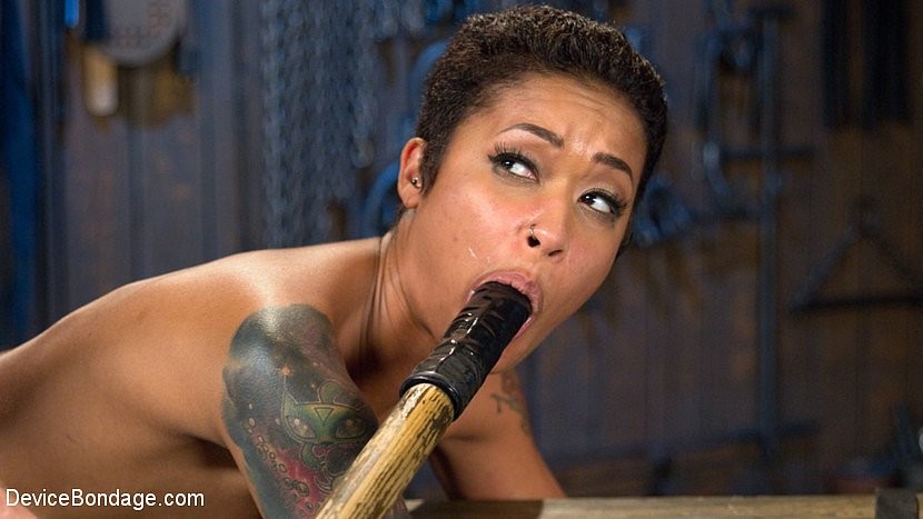 Skin Diamond penthouse pet squirting in brutal bondage is toy fu #71940977