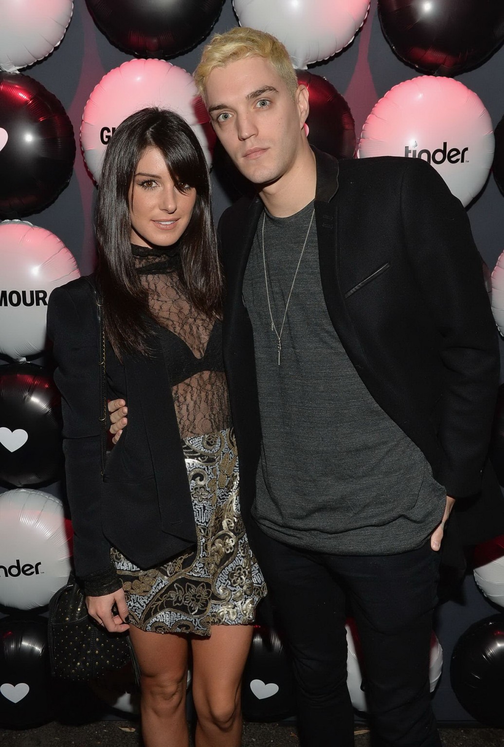 Shenae Grimes see-through to bra at the Glamour Hearts Tinder Party in Hollywood #75205695