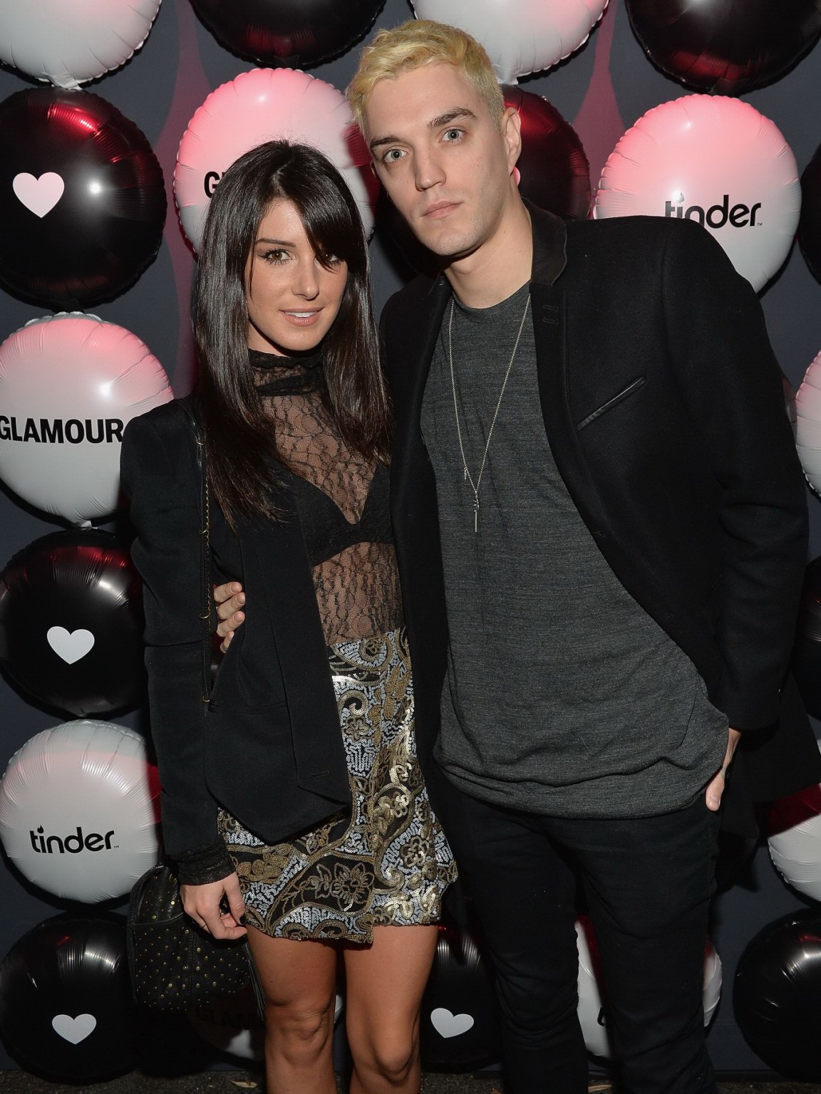 Shenae Grimes see-through to bra at the Glamour Hearts Tinder Party in Hollywood #75205701