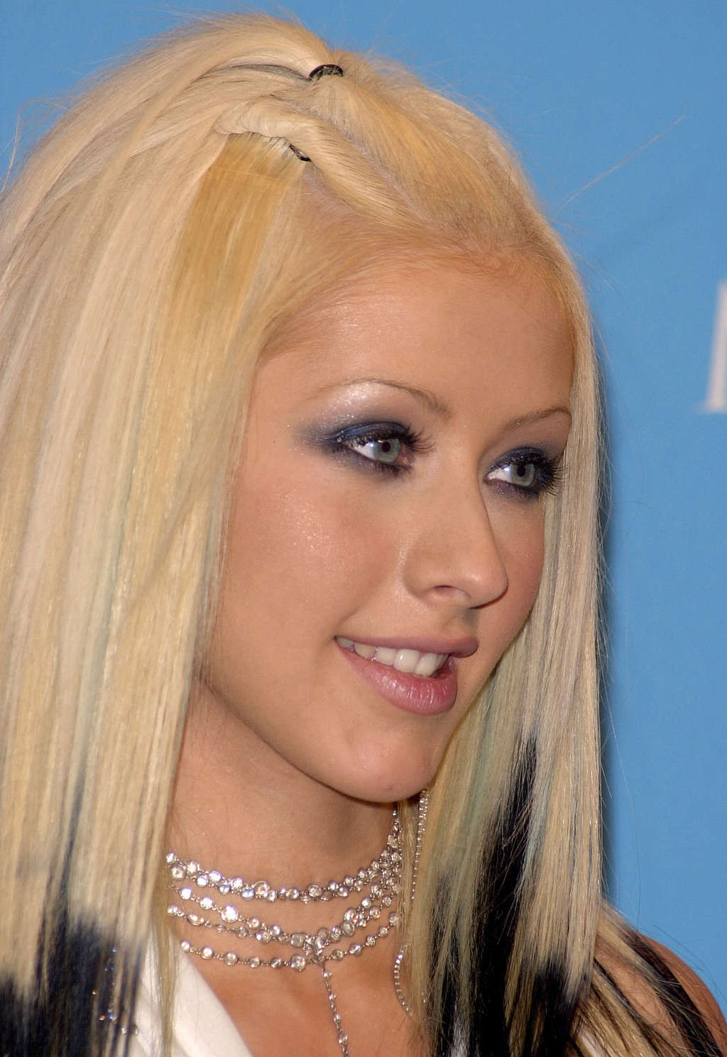 Christina Aguilera with long blonde hair and showing her pussy and ass #75354911