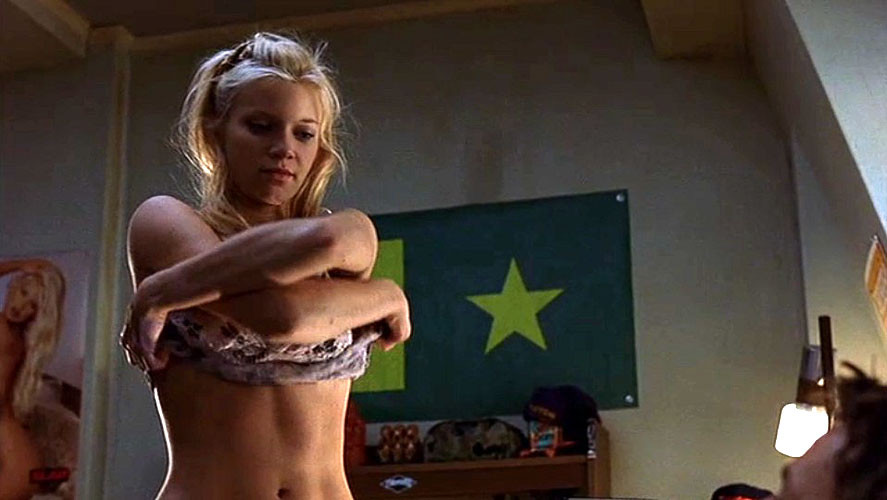 Amy Smart showing her nice big tits in nude movie caps #75396229