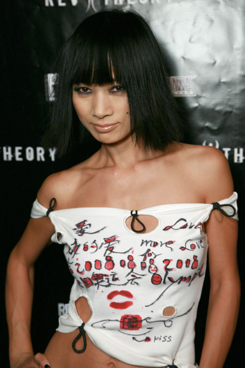 Bai Ling showing her nice pussy and small tits and nipple slip #75415705
