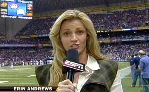 Erin Andrews glamorous sportscaster shows her good looks #73784401