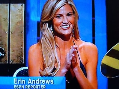 Erin Andrews glamorous sportscaster shows her good looks #73784411