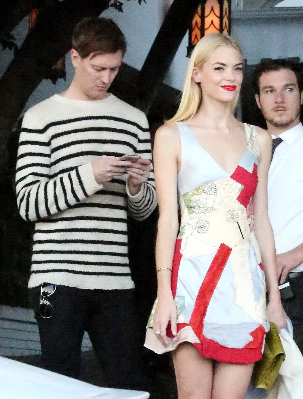 Jaime King in sexy nurse costume leaving Chateau Marmont Hotel in West Hollywood #75183103