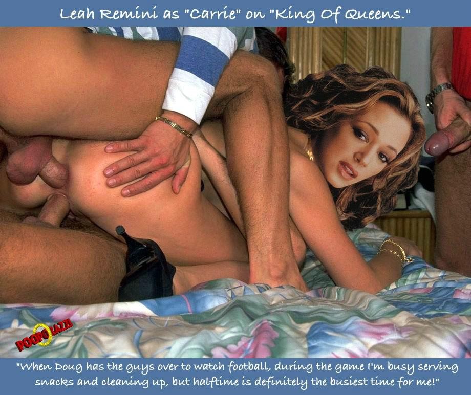 Leah Remini butt naked and washes her tits and pussy #68944699
