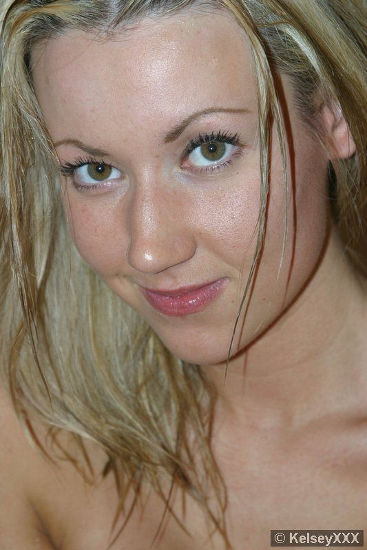 Blonde beauty is enjoying a frothy bubble bath #73758431