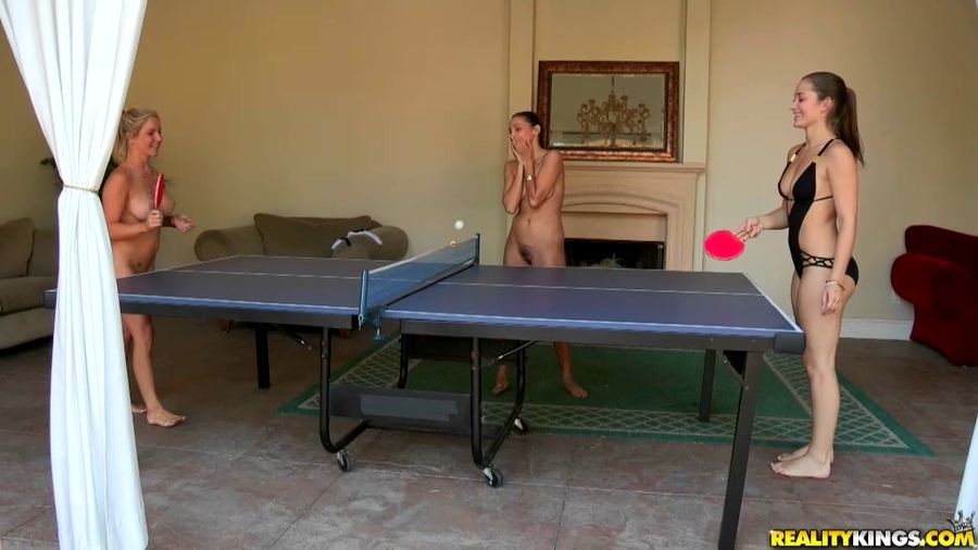 Ainsley Addison plays kinky lesbian table tennis #72383248