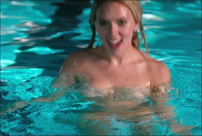 Scarlett Johansson reveal her breasts in the pool #75396305