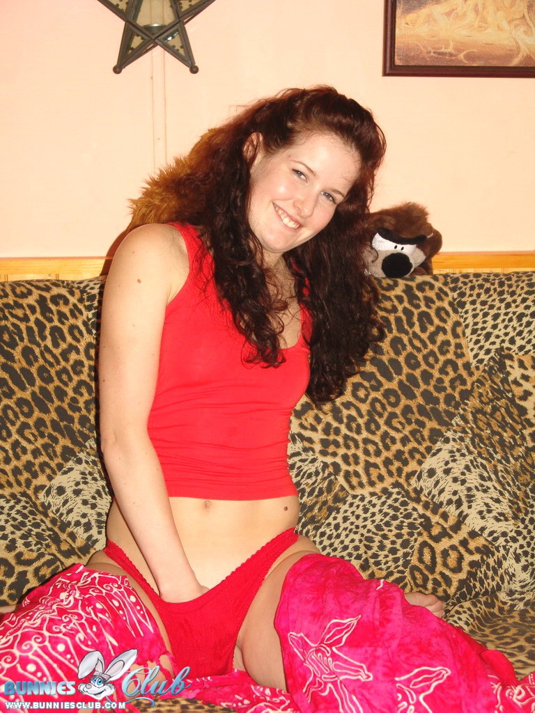 Topless cutie on wild couch
 #68261467