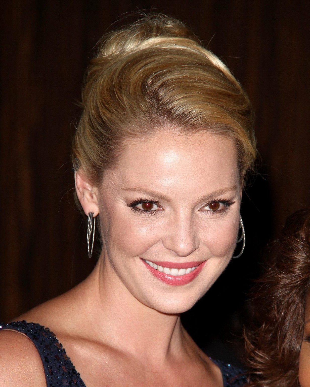 Katherine Heigl showing cleavage at Big Brother Big Sister Big Bash in Beverly H #75182807