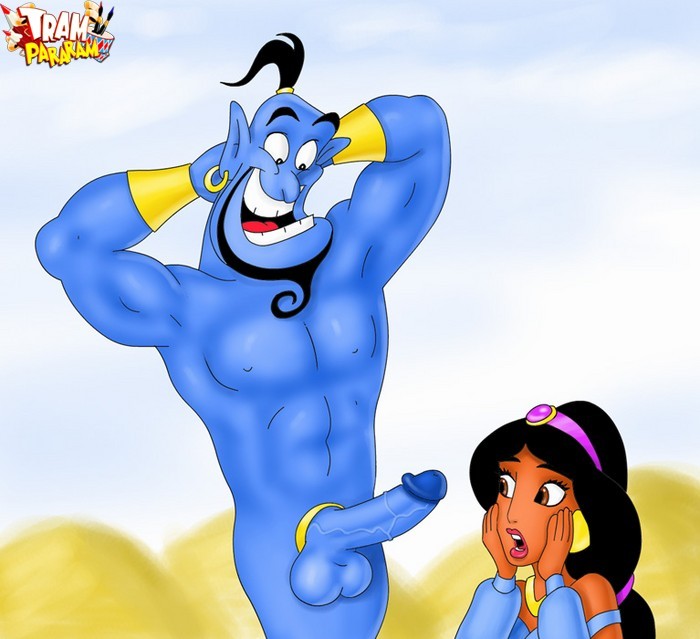 Fighette di toon che spalancano aladdin's ho in azione
 #69545327