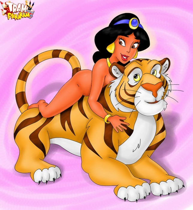 Les chattes des toons en pleine action La pute d'Aladin en action
 #69545334