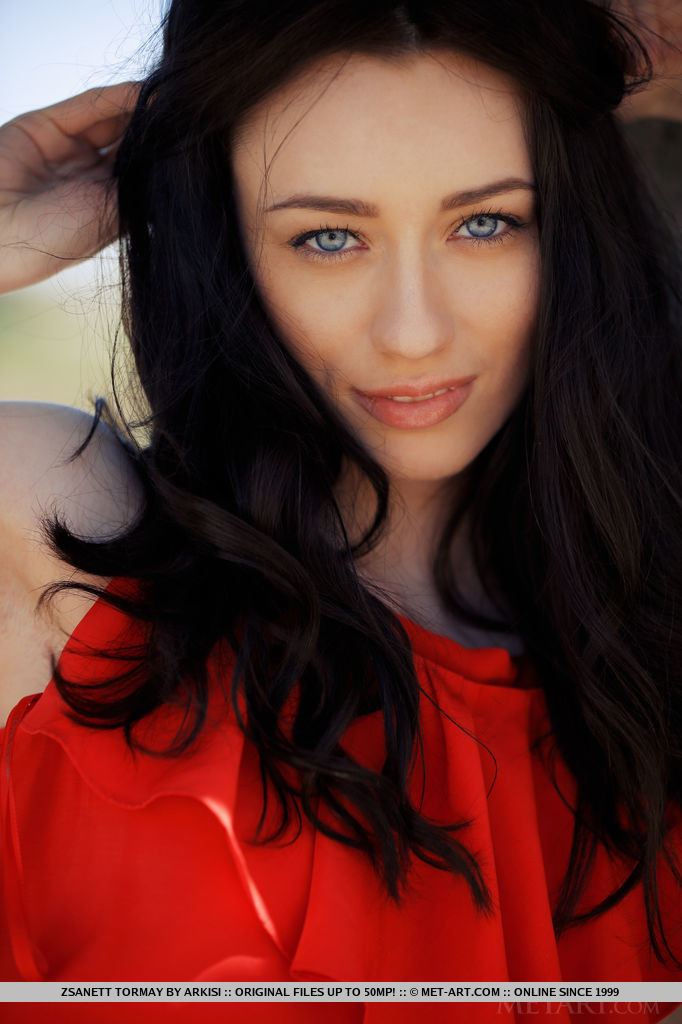 Beautiful blue eyes girl Zsanett Tormay #72516361