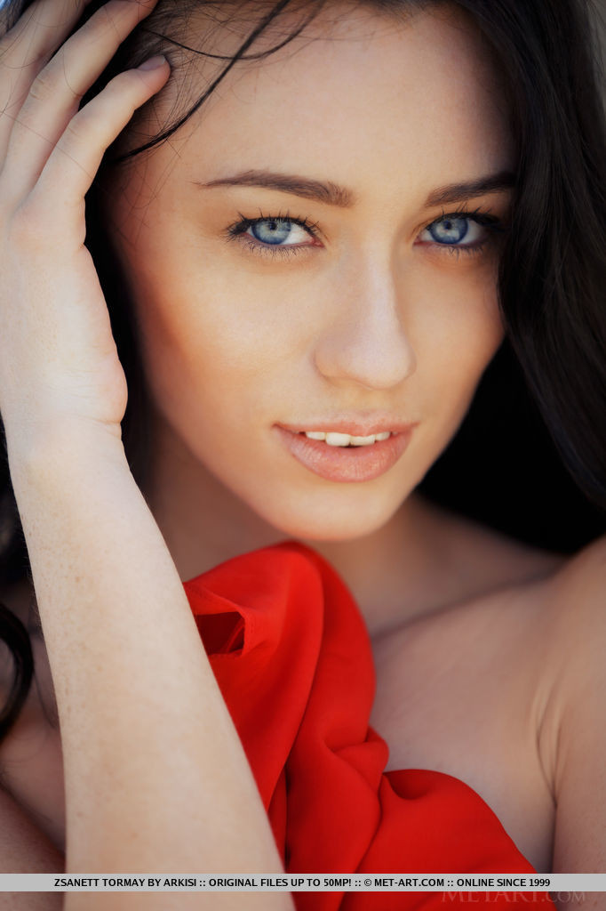 Beautiful blue eyes girl Zsanett Tormay #72516393