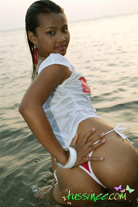 Thai teen girl beach #69903533