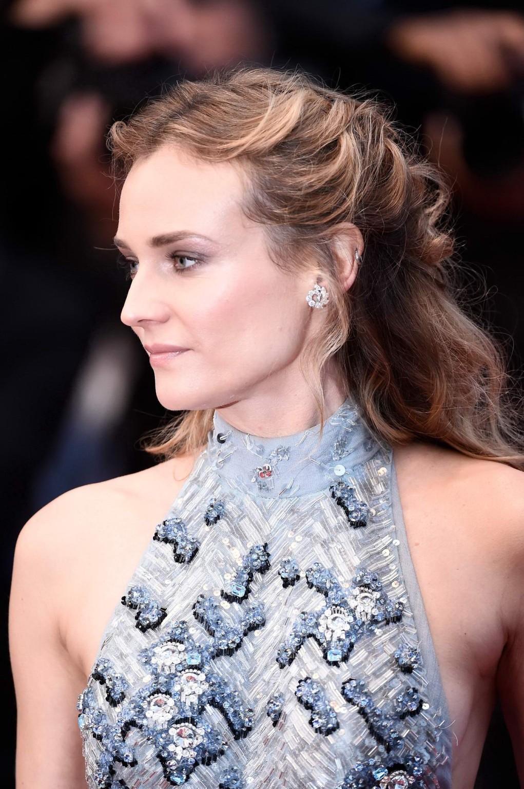 Diane Kruger senza mutandine e senza reggiseno mostra sideboob al mare di alberi premiere
 #75163788