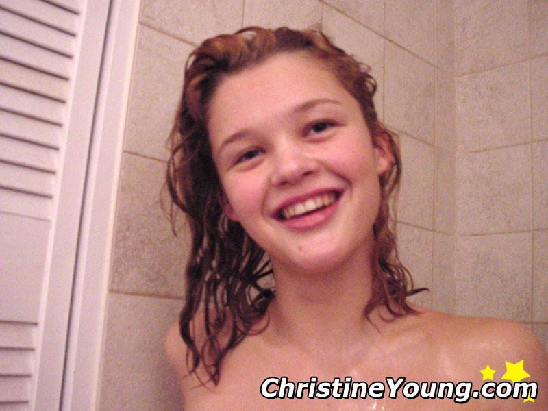 sweet busty teen in the shower #70664206