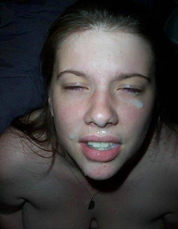Real amateur girlfriends taking messy facials #75874268