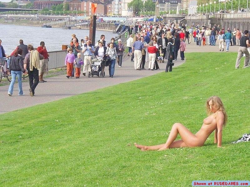 Nude women in public #67496699