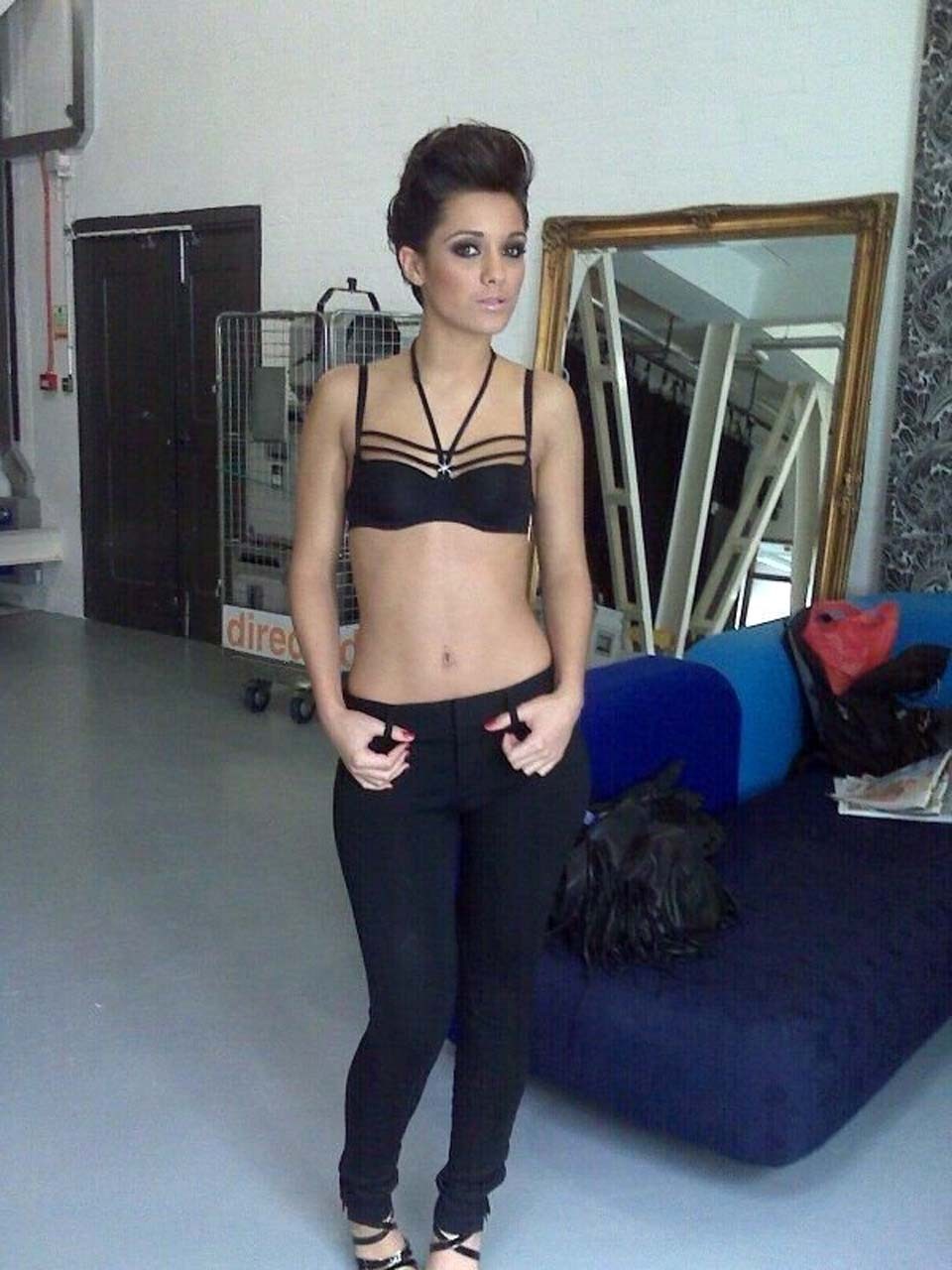 Frankie Sandford posing in stocking personal photos and flashing her pussy in se #75318768