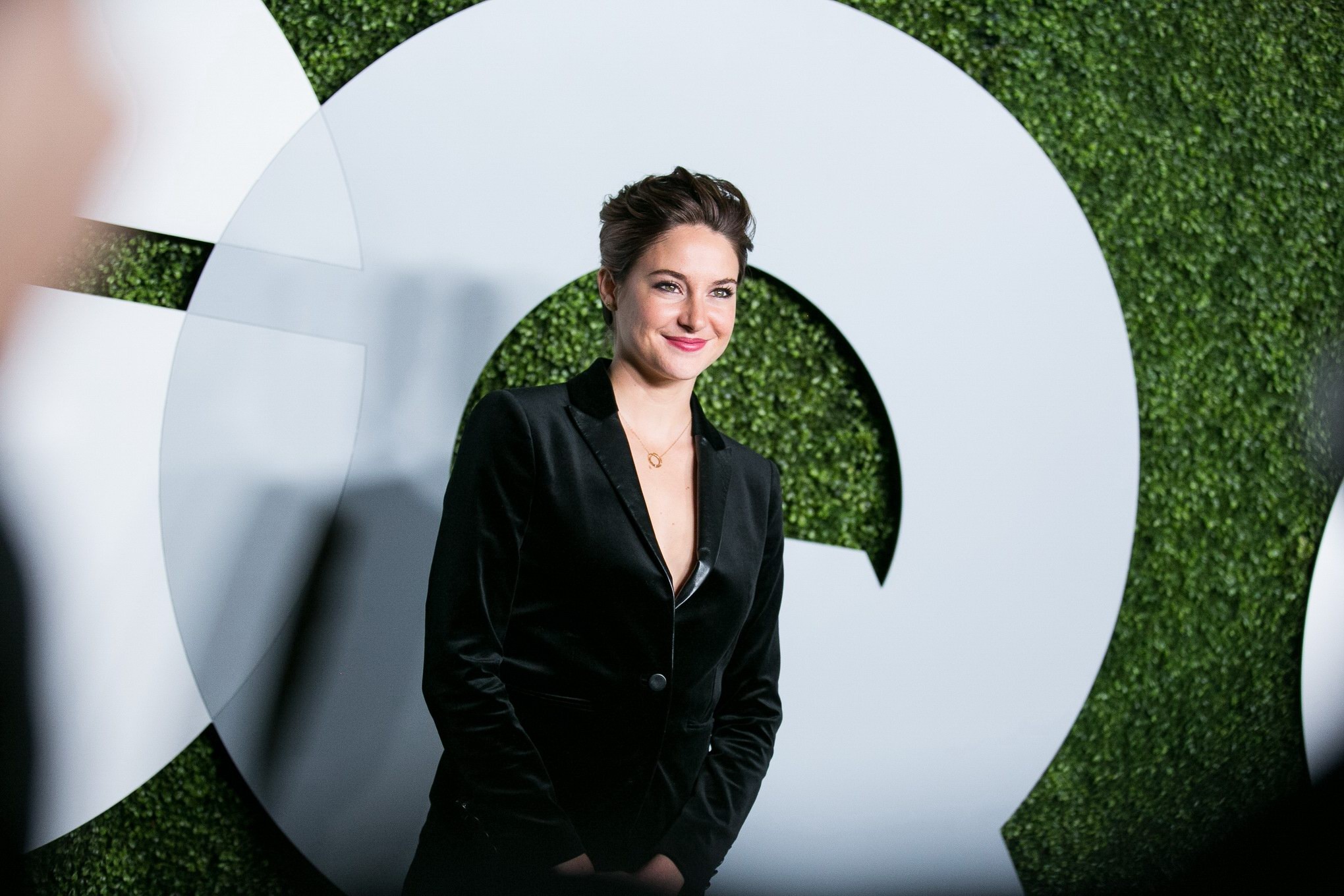 Shailene Woodley showing cleavage at the 2014 GQ Men Of The Year Party in LA #75178027