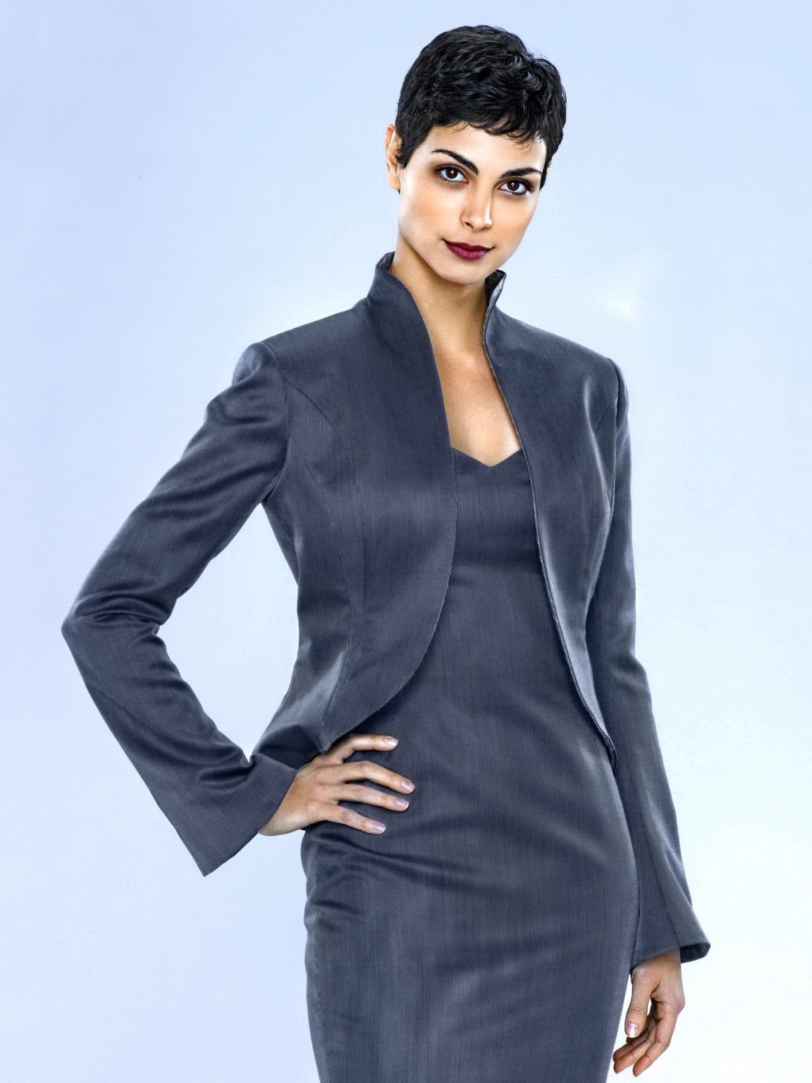 Morena Baccarin looking very hot in the V promotional shoot #75195033