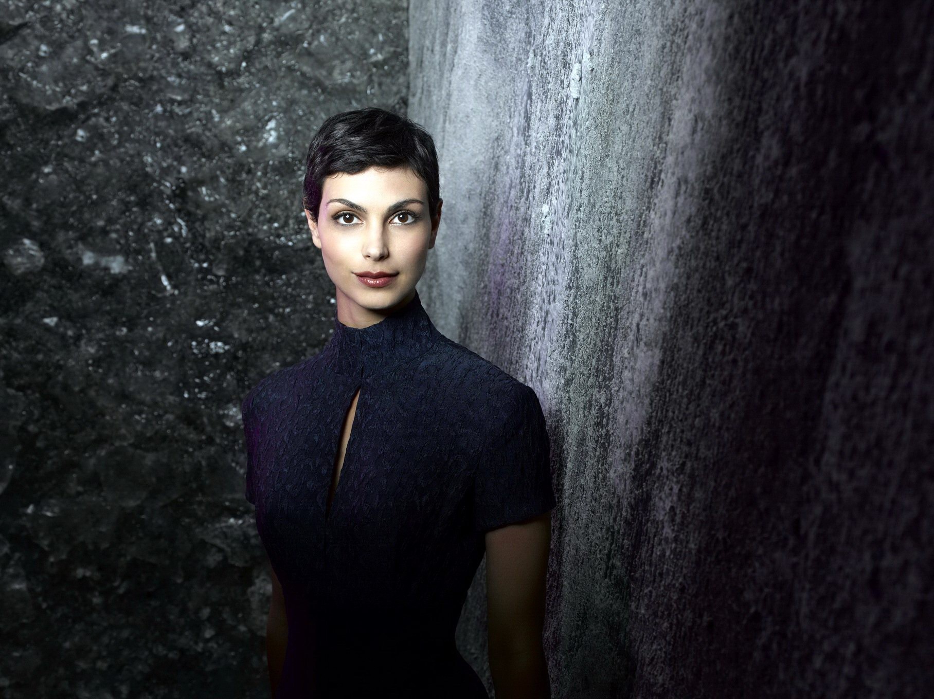 Morena Baccarin looking very hot in the V promotional shoot #75195047