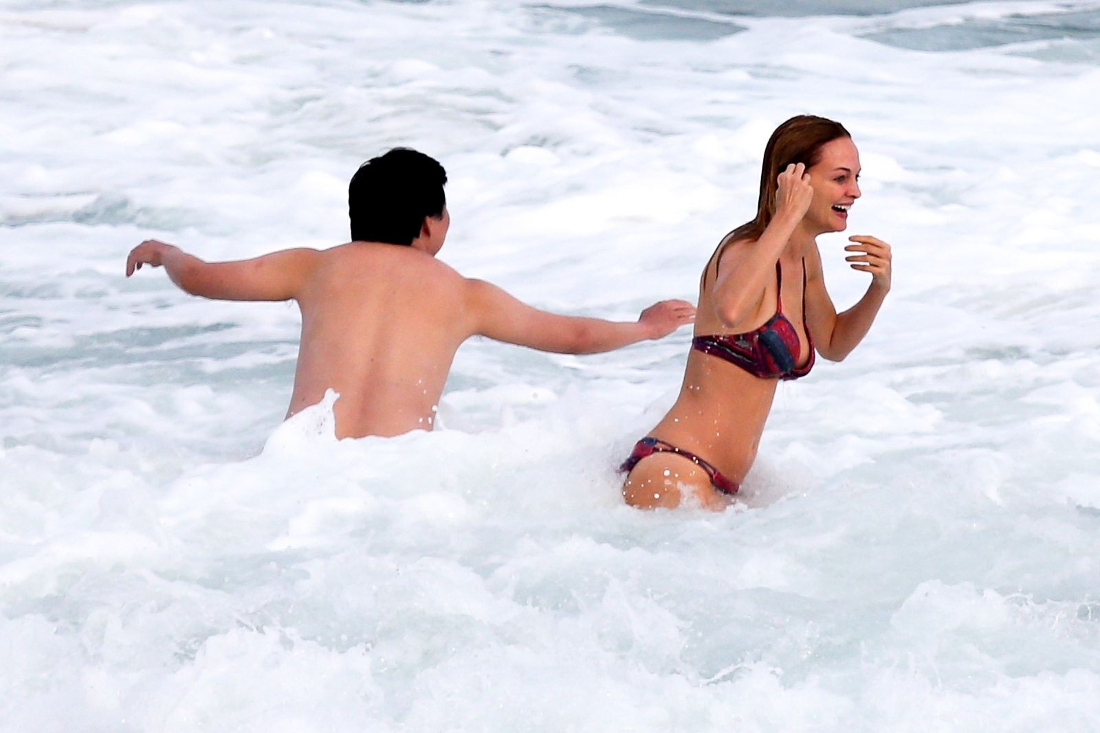 Busty Heather Graham wearing a bikini on a beach in Rio de Janeiro #75230402