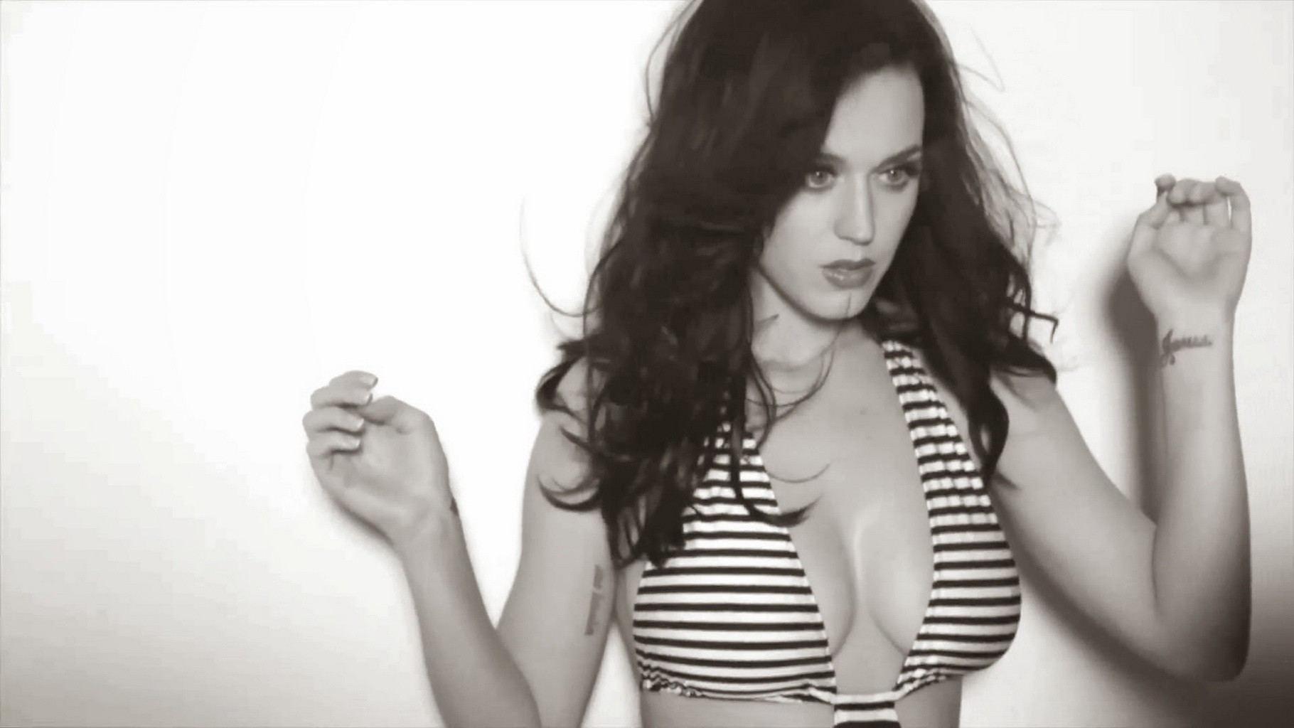 Katy Perry showing off her hot body in lingerie for GQ Magazine 2014 February is #75206654