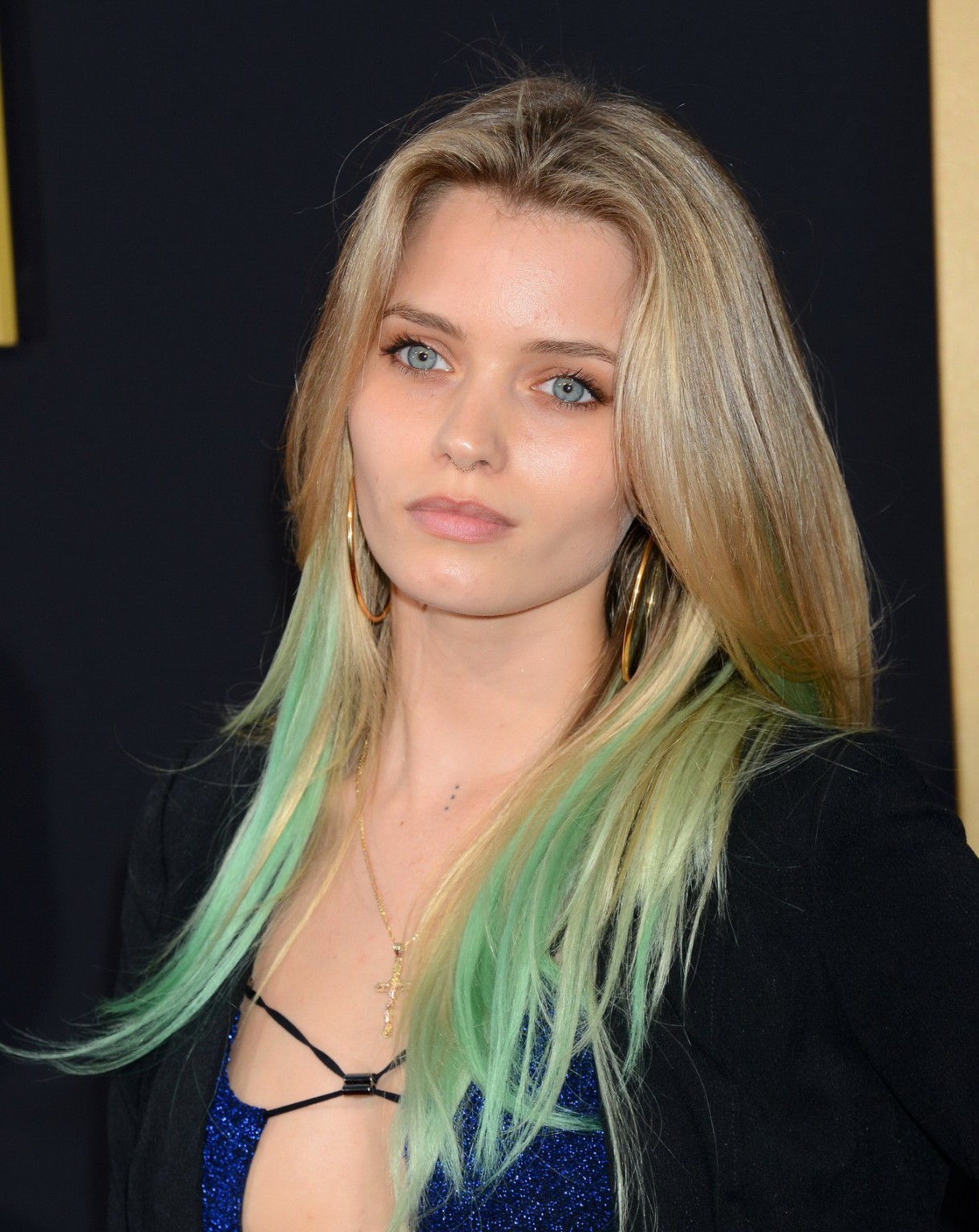 Abbey Lee Kershaw showing huge cleavage and leggy #75156593