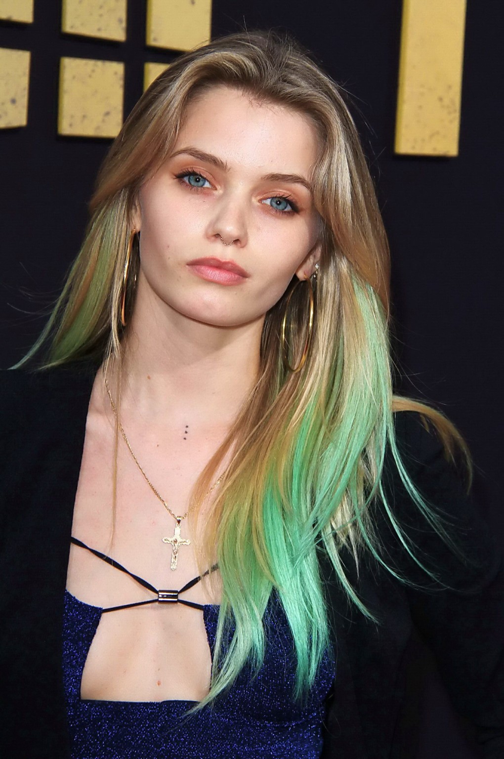 Abbey Lee Kershaw showing huge cleavage and leggy #75156606