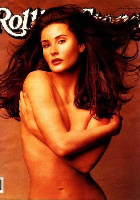 Exotic celebrity superstar Demi Moore totally nude #75431976