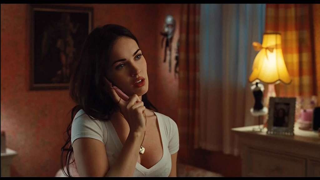 Megan Fox topless and kissing with another girl in lesbian sex scene #75326381