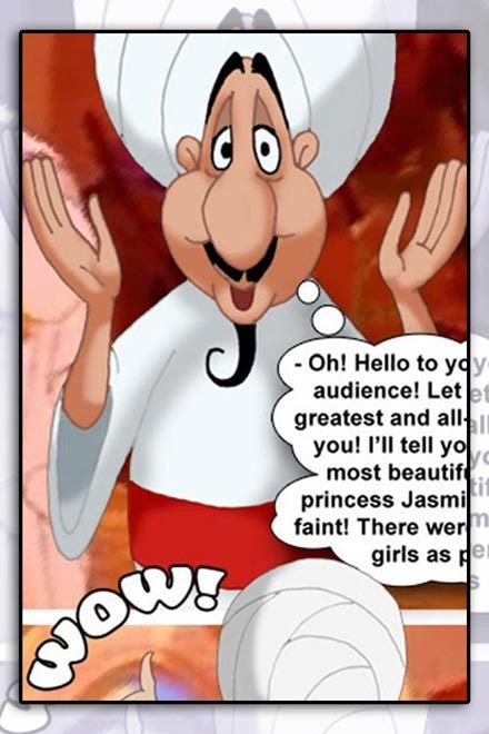 Jungfräuliche Prinzessin Jasmin wird von Jago schwer geknallt
 #69624925