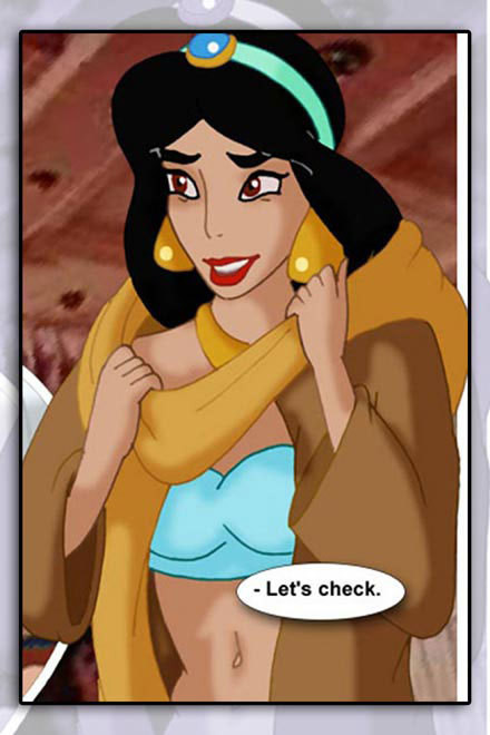 Virgin Princess Jasmine gets hardly slammed by Iago #69624944