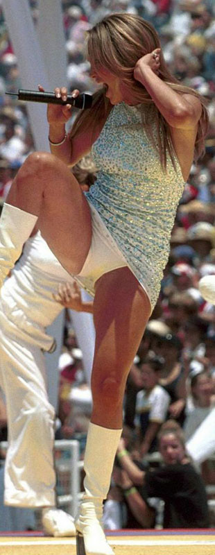 Celebrity Jennifer Lopez hite panties in sexy upskirt pics #75401592